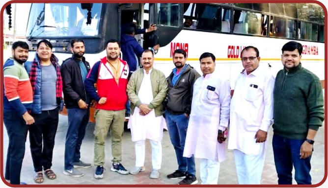 Photo of the monthly bus Trip